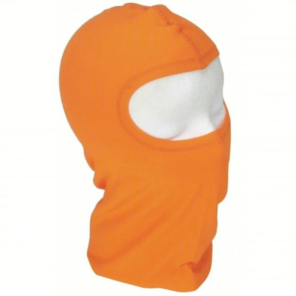 Flame-Retardant Treated Cotton Face Mask, Orange -6pack
